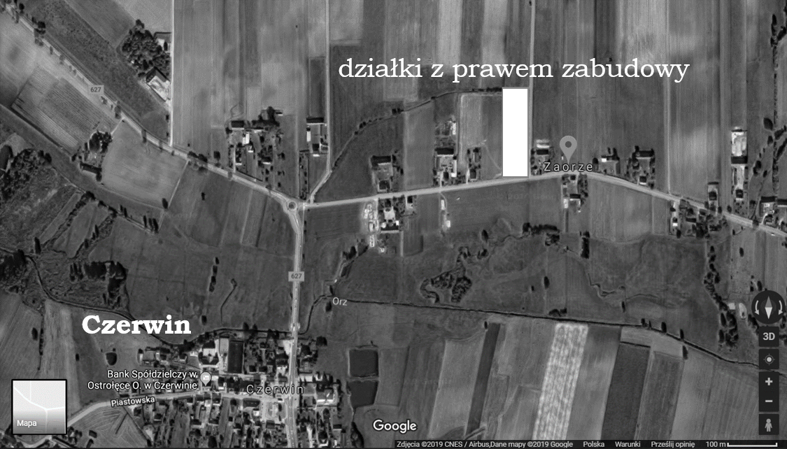 działki budowane Zaorze